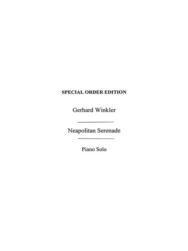 Winkler, G Neapolitan Serenade
